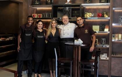 Inauguração da Chocolateria Brasileira em Araçatuba