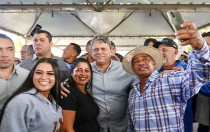 Tarcísio de Freitas em Mirandópolis