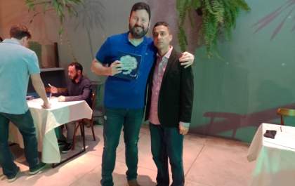 Lançamento de livro de crônicas
