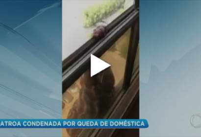 Doméstica cai da janela enquanto patroa grava vídeo