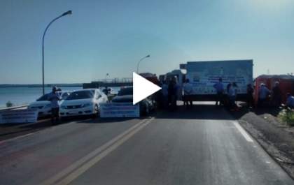 Empresário critica protesto que interditou a rodovia BR-262