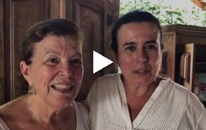Ledir e Leda Garcia enviam mensagem de Boas Festas