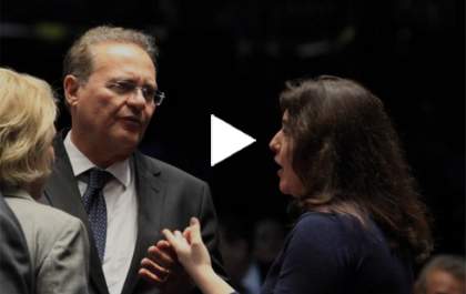 Briga entre Renan e Simone pelo direito de disputar a presidência do Senado promete ser das mais acirradas