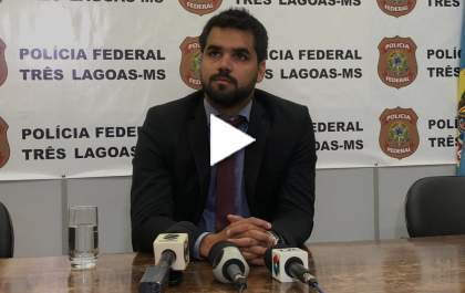 Delegado da Polícia Federal fala sobre apreensão milionária de cocaína&nbsp;