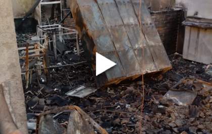 Incêndio atinge empresa de telecomunicações em Andradina