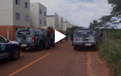 Polícia deflagra operação nesta manhã em Três Lagoas