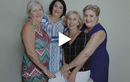 Irmãs Caldas: Ninguém solta a mão de ninguém!