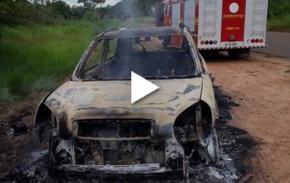 Crânio encontrado em carro incinerado foi perfurado