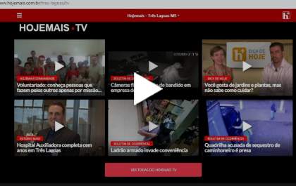 TV Web do Hojemais começa maio com nova grade de programação