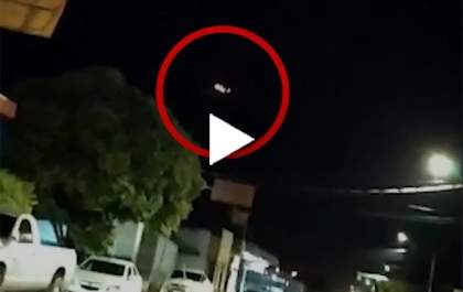 Moradores filmam óvni no céu de Distritos do interior de MS