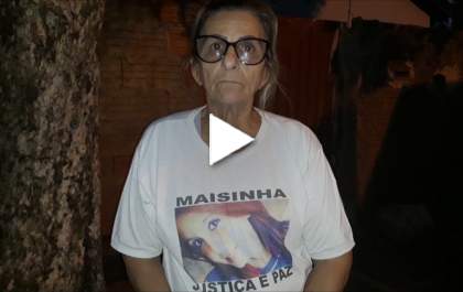 “Eu guardei a roupa que ela usou no último dia que dormiu comigo”, diz avó