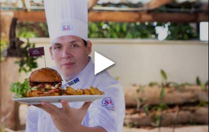 Chef de Três Lagoas ensina a arte de preparar hambúrguer artesanal