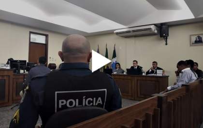 Começa julgamento dos acusados de matar José Leandro dentro da cadeia