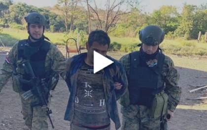 Narcotraficante é preso em megaoperação policial