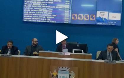 Acompanhe o trabalho do legislativo de Três Lagoas