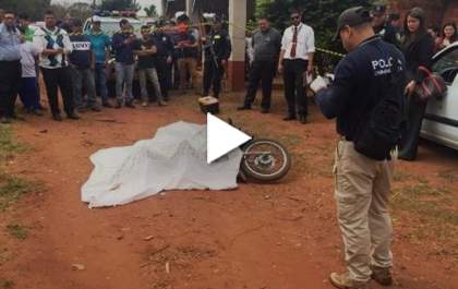 Homem é perseguido e executado com 20 tiros de pistola