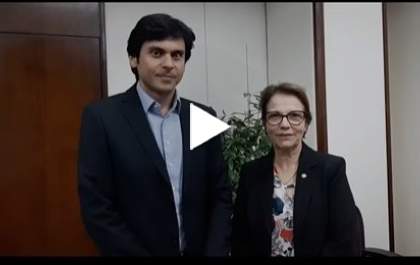 Vice-prefeito Paulo Salomão se filia ao DEM pelas mãos da Ministra Tereza Cristina