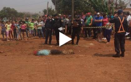 Homem é executado por pistoleiros com mais de 10 disparos de arma de fogo