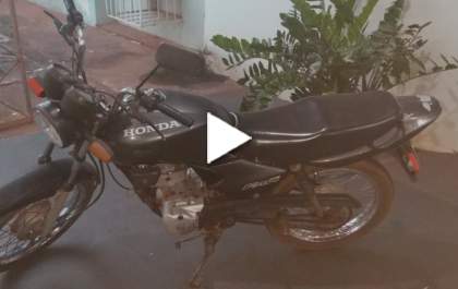 Idoso troca porco por moto furtada e acaba detido por receptação em TL