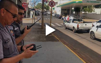 Drone da PM começa a combater o crime em Andradina. Veja o vídeo