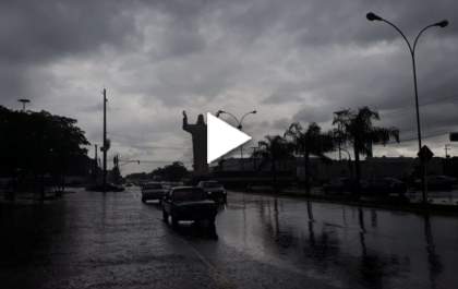 Chuva chega a Três Lagoas