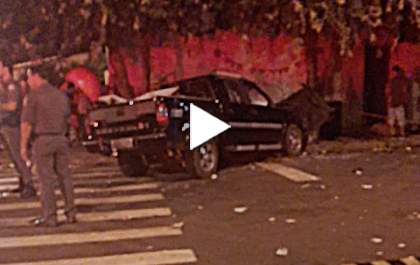 Vídeo mostra momento de atropelamento em Nova Independência