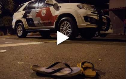 Vídeo mostra momentos de pânico vivido por pessoas que participavam da festa&nbsp;