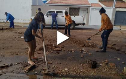 Após 125 mm de chuva em Andradina: Prefeita Tamiko decreta estado de emergência