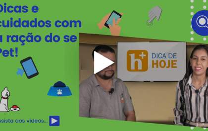 Tem dúvidas sobre qual frequência a ração deve ser dada ou qual ração é mais indicada ao seu pet?