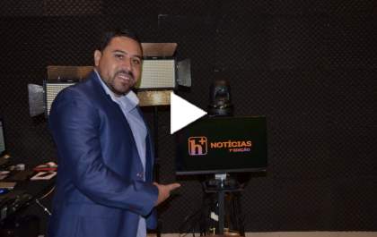Jornalista Albert Silva estreia na TV Hojemais