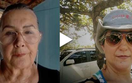 Délia Coimbra agradece homenagem a filha Halley