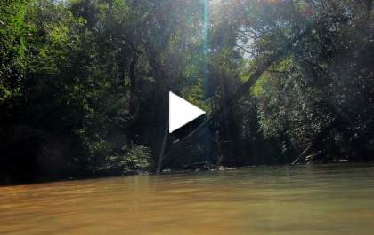 O belo Rio Feio em Mirandópolis