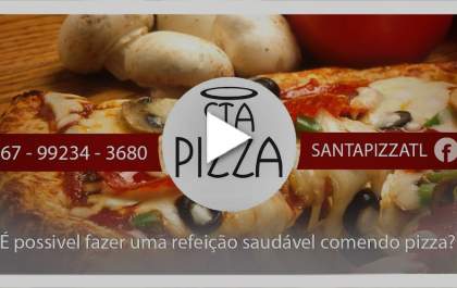 Você sabia que pode fazer uma refeição saudável comendo pizza?