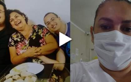 Em Três Lagoas, enfermeira está há 37 dias sem abraçar os filhos