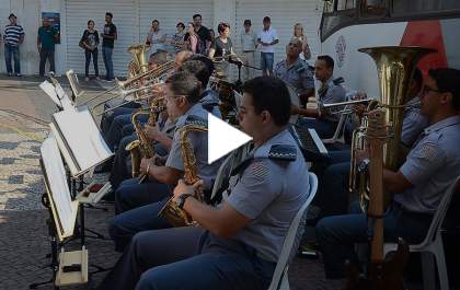 Banda da PM é declarada patrimônio cultural pela Câmara de Araçatuba