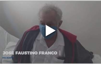 “A primeira coisa que eu vou fazer é dar um abraço muito forte no meu netinho”, diz idoso recuperado do Covid-19