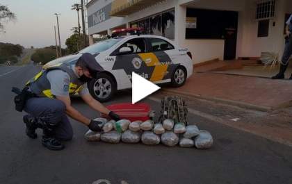 Menor flagrado com 10 quilos de skank, a super maconha