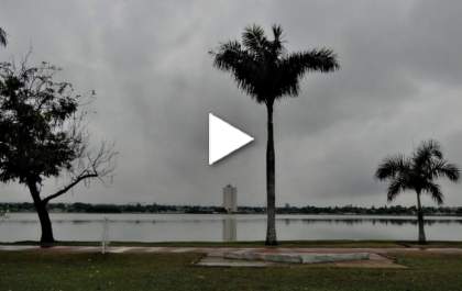 Tempo deve continuar chuvoso e com risco de temporais em MS