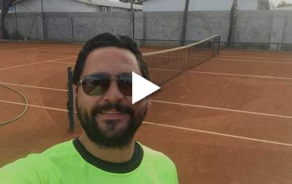 Lew vanuchi fala do calendário esportivo do tenîs em T.L