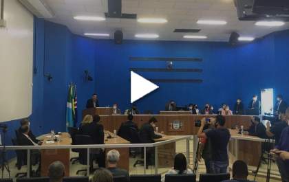 Na primeira sessão da Câmara, Angelo Guerreiro reafirma seu compromisso com a população