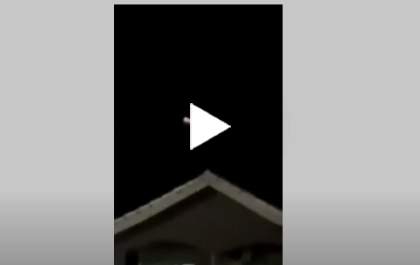 Vídeo de “luzes estranhas” no céu que circula nas redes sociais é antigo