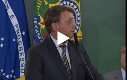Bolsonaro diz que está negociando um novo auxílio emergencial para população