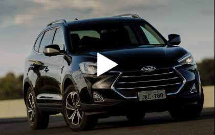 Conforto e preço competitivo são destaques do luxuoso JAC T80