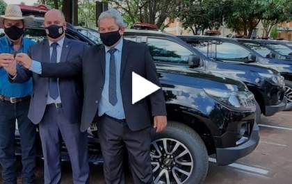 Três Lagoas  recebe Três novas viaturas para Polícia Civil
