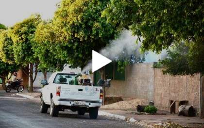 Começa  a segunda rota de borrifação com o fumacê nos bairros de Três Lagoas.