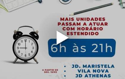 Mais três Unidades de Saúde passam a funcionar até às 21h em TL