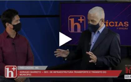HojeMais Notícias, Adriano Barreto, secretário de infraestrutura, transporte e trânsito do município