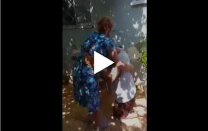 Vídeo de casal se reencontrando após vencer a Covid-19 arranca lágrimas de emoção