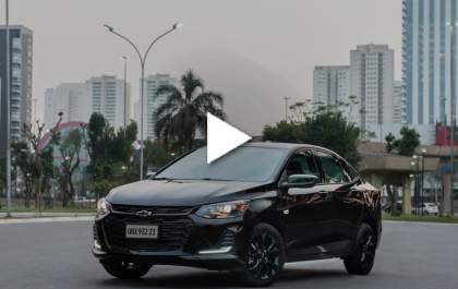 Chevrolet oferece exclusividade com o Onix Plus Midnight