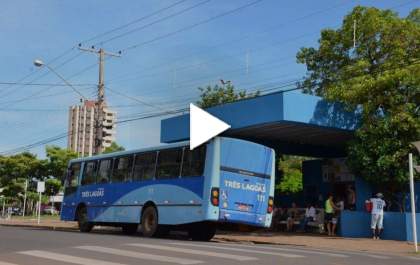Motoristas da Viação Três Lagoas estão em greve por falta de pagamentos